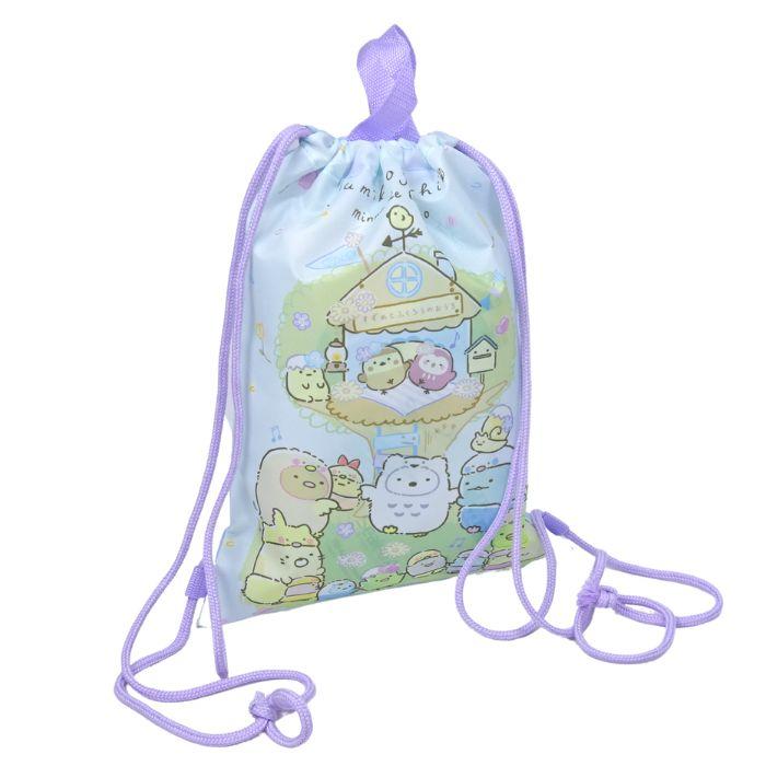 すみっコぐらし ナップシューズ シューズバッグ ナップサック 体操着