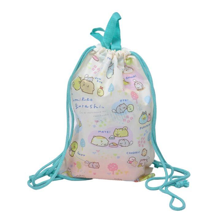 すみっコぐらし ナップシューズ シューズバッグ ナップサック 体操着