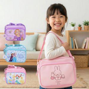 通園バッグ 合皮ショルダーバッグ プリンセス アナと雪の女王 ミッフィー ラプンツェル 幼稚園 保育園かばん 子供 キッズ 入園グッズ 入学グッズ