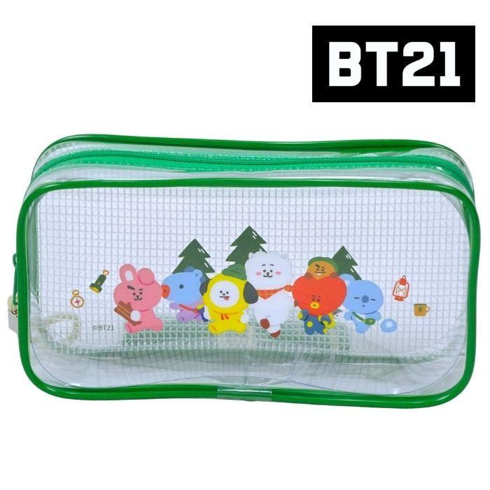 Bt21 筆箱 クリアペンケース ペンポーチ 筆入れ 小学生 女の子 可愛い 人気 韓国 Line Friends 小学生 中学生 高校生 Ol ジュニア Ensbt21penpouch 子ども雑貨通園グッズ ことりの庭 通販 Yahoo ショッピング