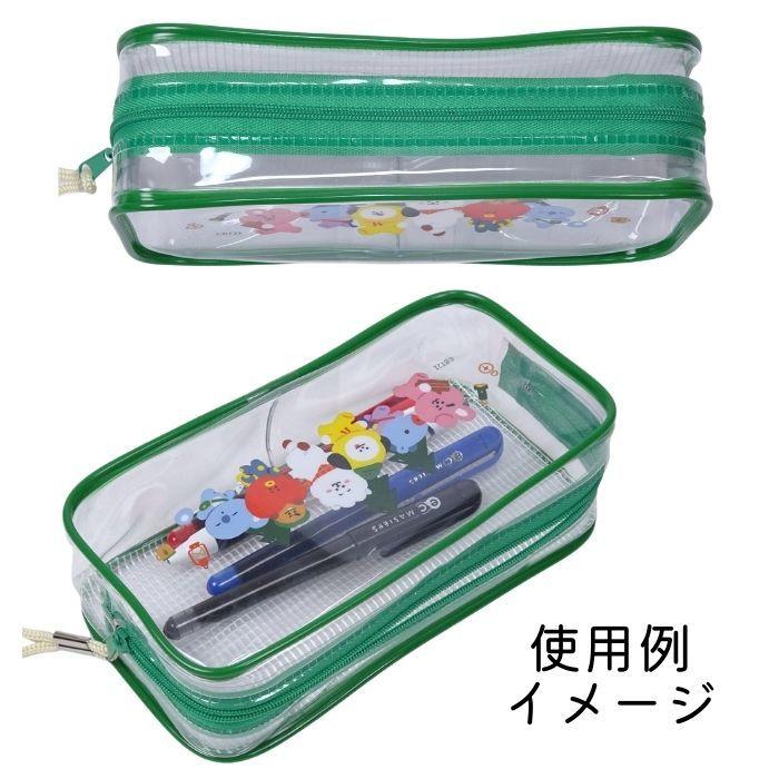 Bt21 筆箱 クリアペンケース ペンポーチ 筆入れ 小学生 女の子 可愛い 人気 韓国 Line Friends 小学生 中学生 高校生 Ol ジュニア Ensbt21penpouch 子ども雑貨通園グッズ ことりの庭 通販 Yahoo ショッピング