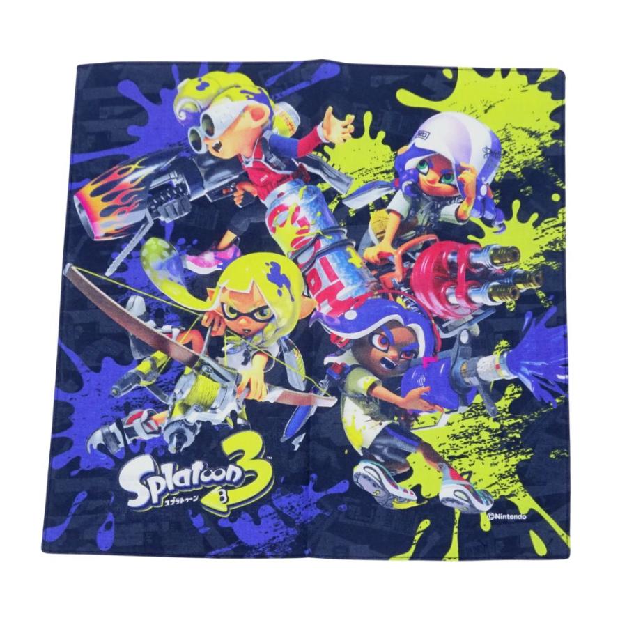 任天堂（Nintendo） スーパーマリオ ハンカチ 3枚セット スプラ