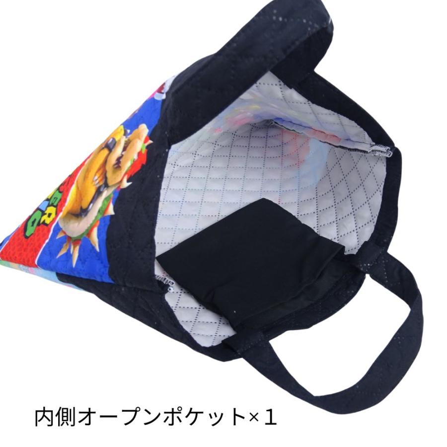 リバーシブル通園通学バッグ手提げ入園学スーパーマリオブラザーズ迷彩柄ハンドメイド リバーシブル通園通学バッグ手提げ入園学スーパーマリオ