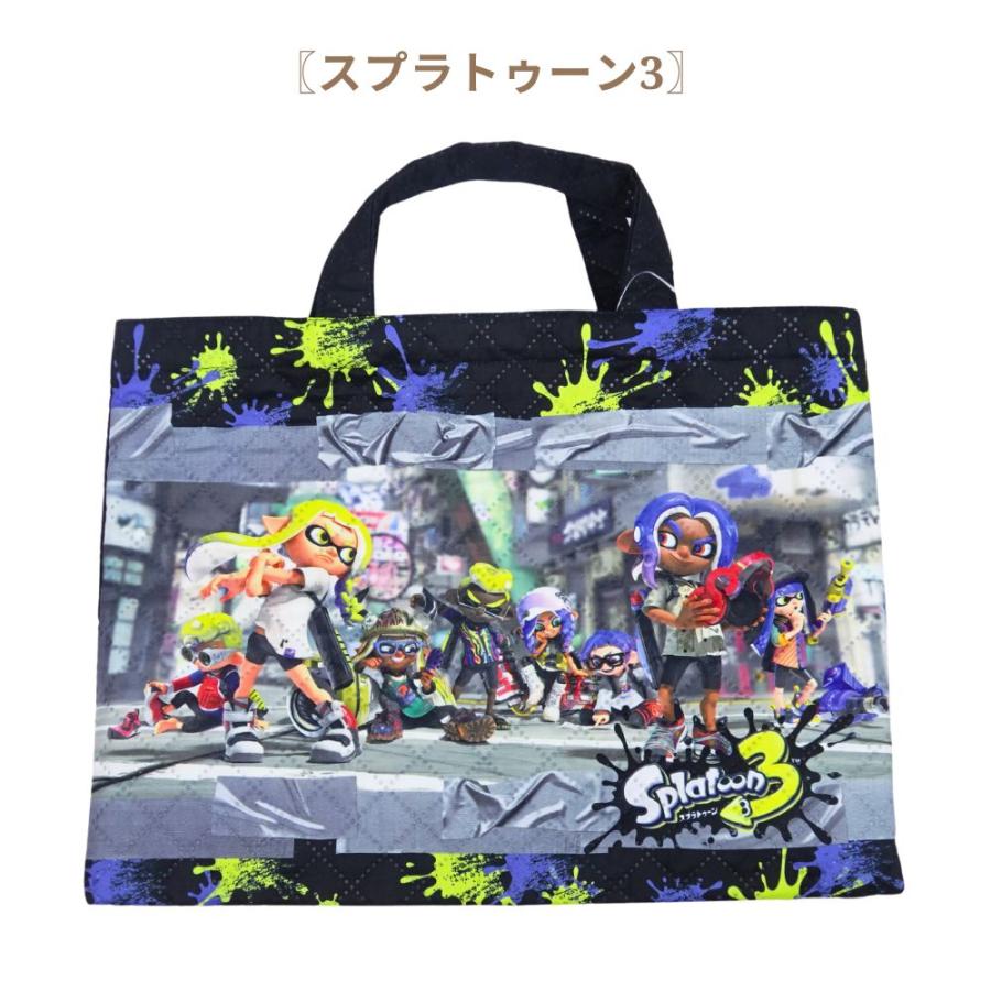 任天堂（Nintendo） キルトレッスンバッグ スプラトゥーン3 手提げ