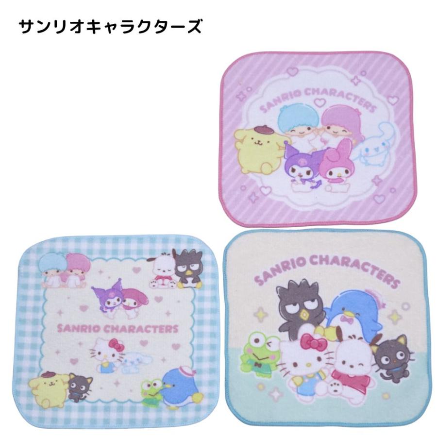 sanrio（サンリオ） ミニタオル3枚セット ハローキティ マイメロディ