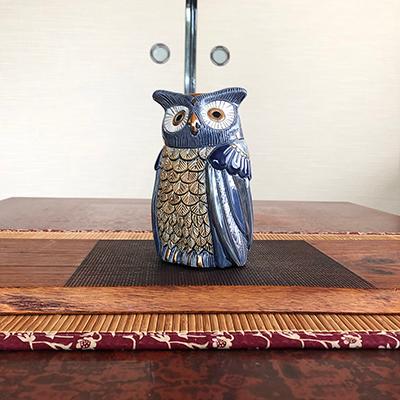 置物 フクロウ ふくろう 梟 陶器 送料無料 1005 |  | 02