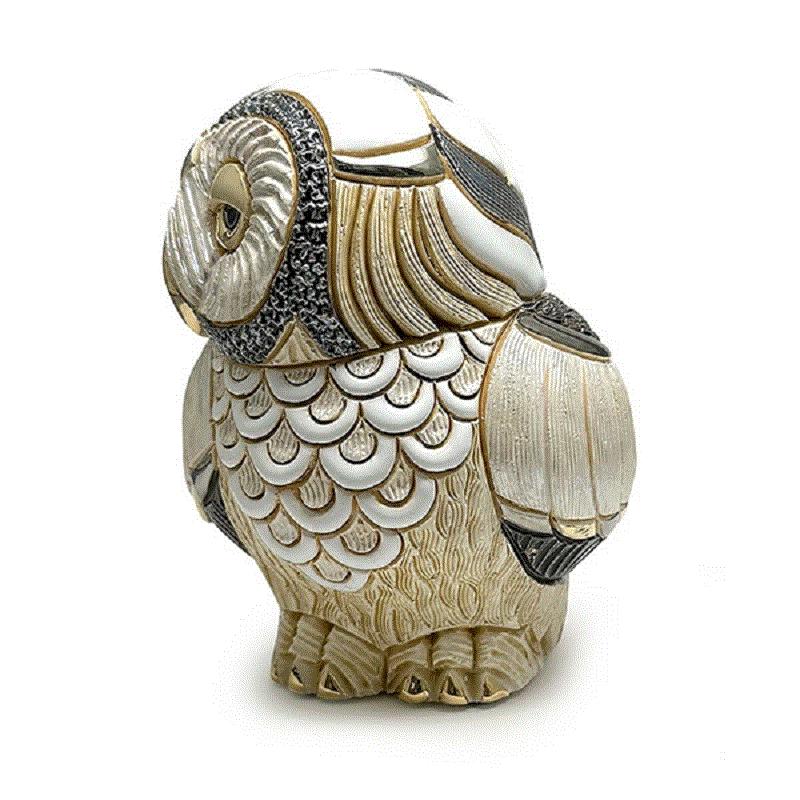 【訳あり】置物 フクロウ ふくろう 梟 陶器 送料無料 1024 |  | 03