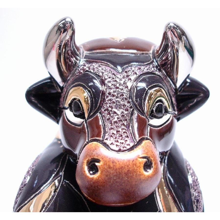 置物 ウシ うし 牛 陶器 送料無料 1028B |  | 01