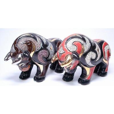 置物 ウシ うし 牛 陶器 送料無料 1028B |  | 08