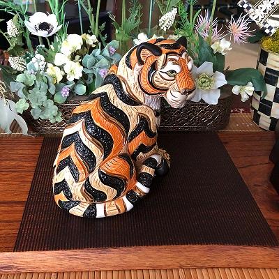 置物 トラ とら 寅 陶器 送料無料 1036 |  | 07