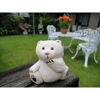 置物 クマ くま 熊 陶器 161B |  | 04