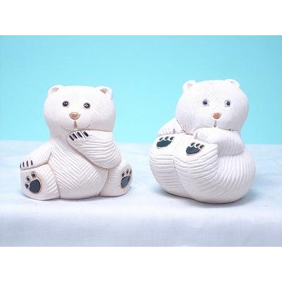 置物 クマ くま 熊 陶器 161B |  | 05