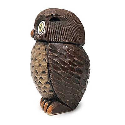 置物 フクロウ ふくろう 梟 陶器 16 |  | 03