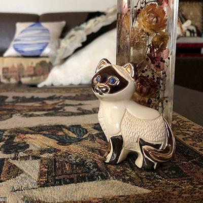 置物 ネコ ねこ 猫 陶器 1724 : リンコナダ(日本代理店) - 通販