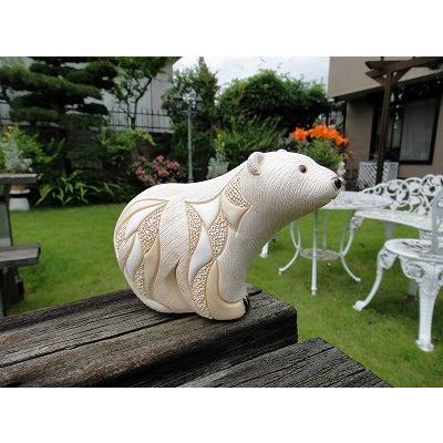 置物 クマ くま 熊 陶器 2002 |  | 09