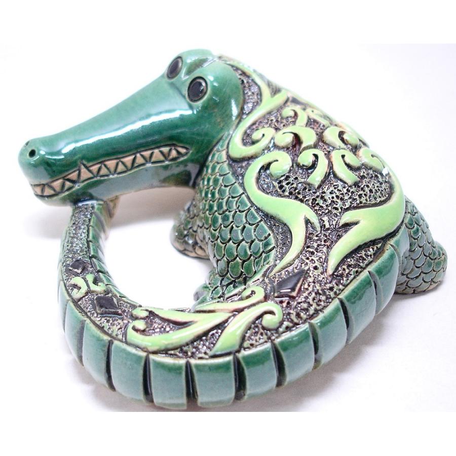 置物 ワニ わに 鰐 陶器 2009 |  | 01