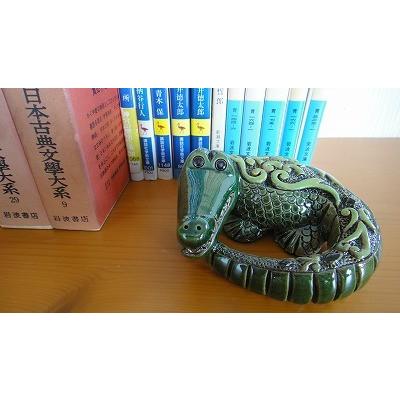 置物 ワニ わに 鰐 陶器 2009 |  | 04