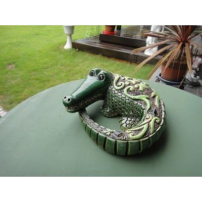 置物 ワニ わに 鰐 陶器 2009 |  | 07