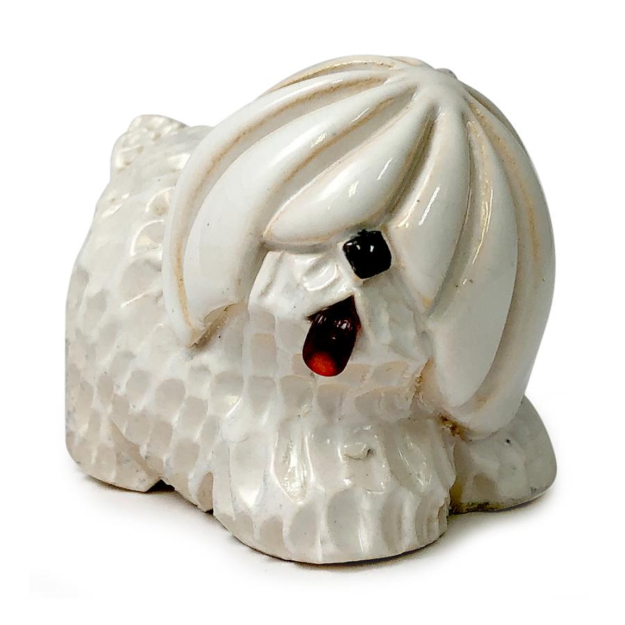 置物 イヌ いぬ 犬  陶器 213 | 