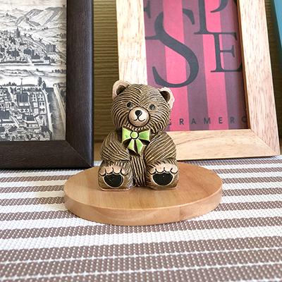 置物 クマ くま 熊 陶器 327 |  | 02