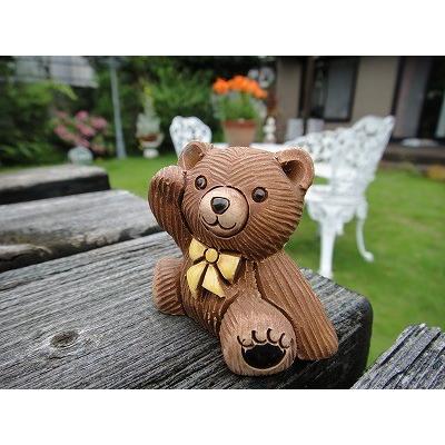 置物 クマ くま 熊 陶器 328A |  | 05