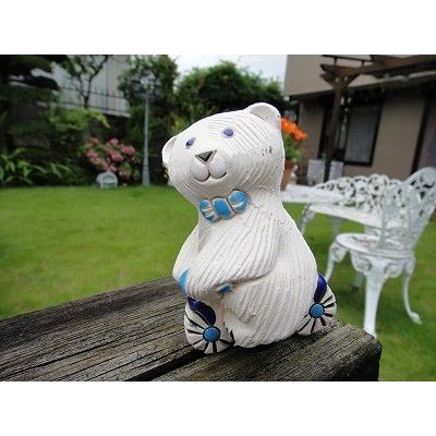 置物 クマ くま 熊 陶器 338 |  | 04