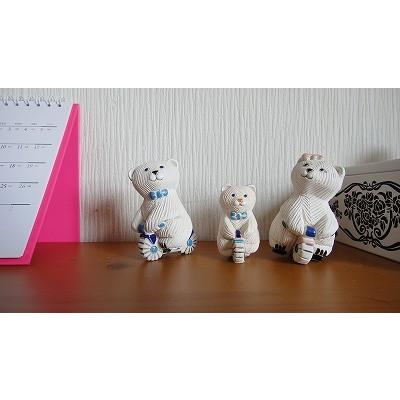 置物 クマ くま 熊 陶器 338 |  | 05