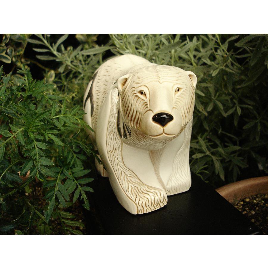 SALE30％OFF】置物 クマ くま 熊 陶器 送料無料 417 : リンコナダ(日本