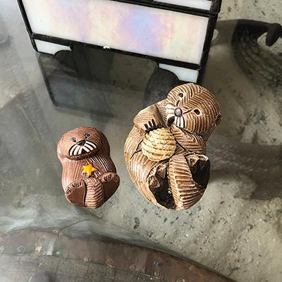 置物 ラッコ らっこ 陶器 67B : リンコナダ(日本代理店) - 通販