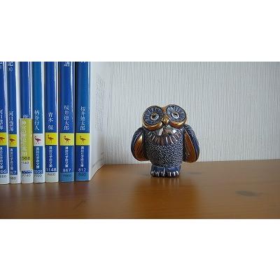 置物 フクロウ ふくろう 梟 陶器 送料無料 723 |  | 04