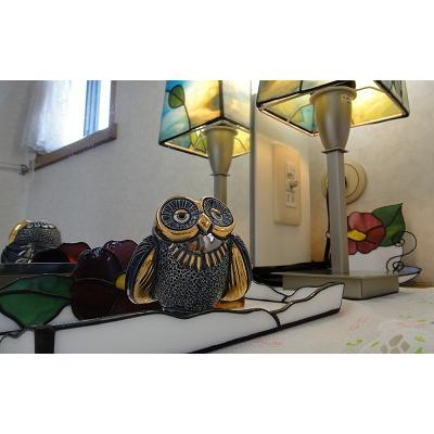 置物 フクロウ ふくろう 梟 陶器 送料無料 723 |  | 05