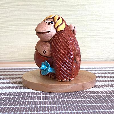 置物 サル さる 猿 陶器 75 |  | 03