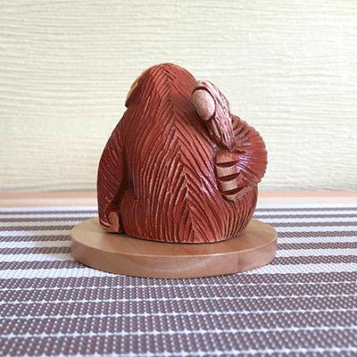 置物 サル さる 猿 陶器 75 |  | 04