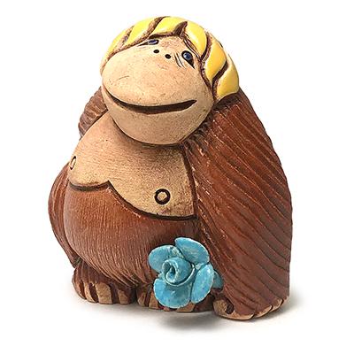 置物 サル さる 猿 陶器 75 |  | 05