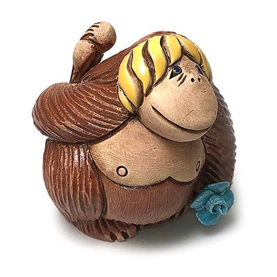 置物 サル さる 猿 陶器 75 |  | 07