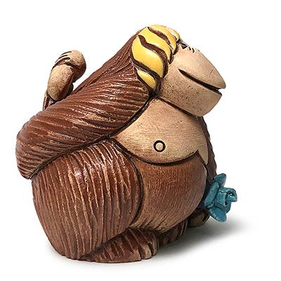 置物 サル さる 猿 陶器 75 |  | 08