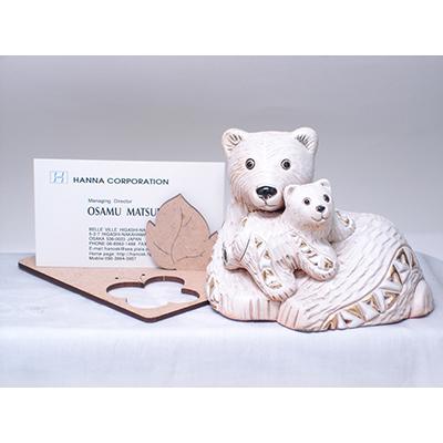 置物 クマ くま 熊 陶器 送料無料 894 |  | 04