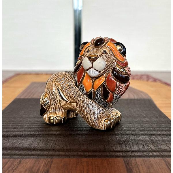 置物 ライオン らいおん 陶器 送料無料 F113 |  | 06