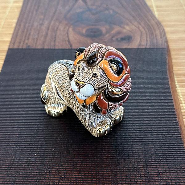 置物 ライオン らいおん 陶器 送料無料 F113 |  | 08