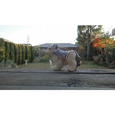 置物 イヌ いぬ 犬  オオカミ おおかみ 狼 陶器 送料無料 F136 |  | 06