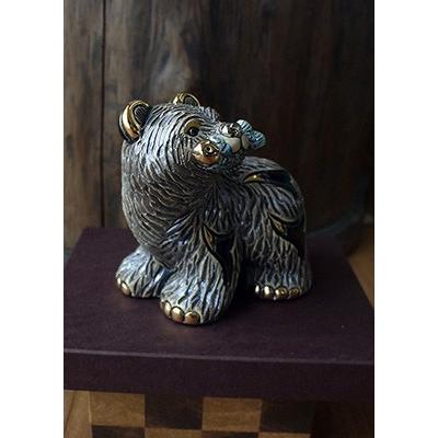 置物 クマ くま 熊 陶器 送料無料 F148 |  | 03