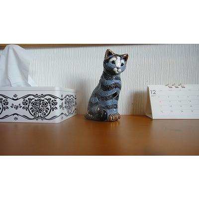 置物 ネコ ねこ 猫  陶器 送料無料 F193 |  | 03