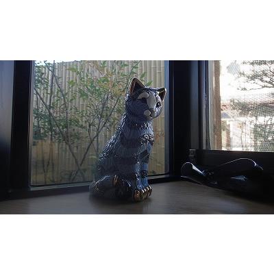 置物 ネコ ねこ 猫  陶器 送料無料 F193 |  | 06