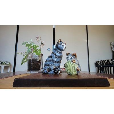 置物 ネコ ねこ 猫  陶器 送料無料 F193 |  | 07