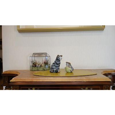 置物 ネコ ねこ 猫  陶器 送料無料 F193 |  | 08