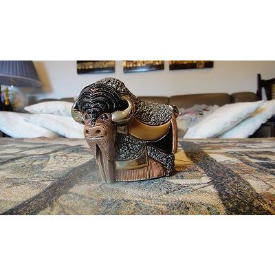 置物 ウシ うし 牛 陶器 送料無料 F201 |  | 04