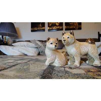 置物 イヌ いぬ 犬  陶器 送料無料 F212 |  | 10