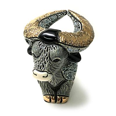 置物 ウシ うし 牛 陶器 送料無料 F229A |  | 01