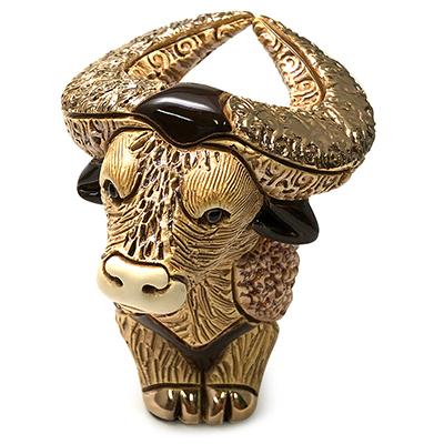 置物 ウシ うし 牛 陶器 送料無料 F229M |  | 01