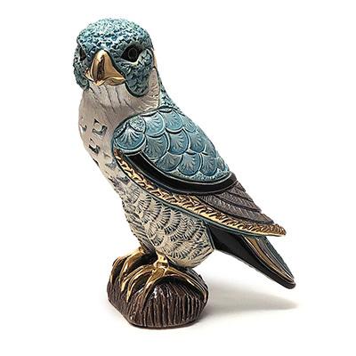 置物 ハヤブサ 隼 トリ とり 鳥 鷲 鳶 ワシ トンビ 陶器 送料無料 F234 |  | 02